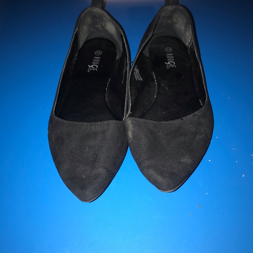 Black flats